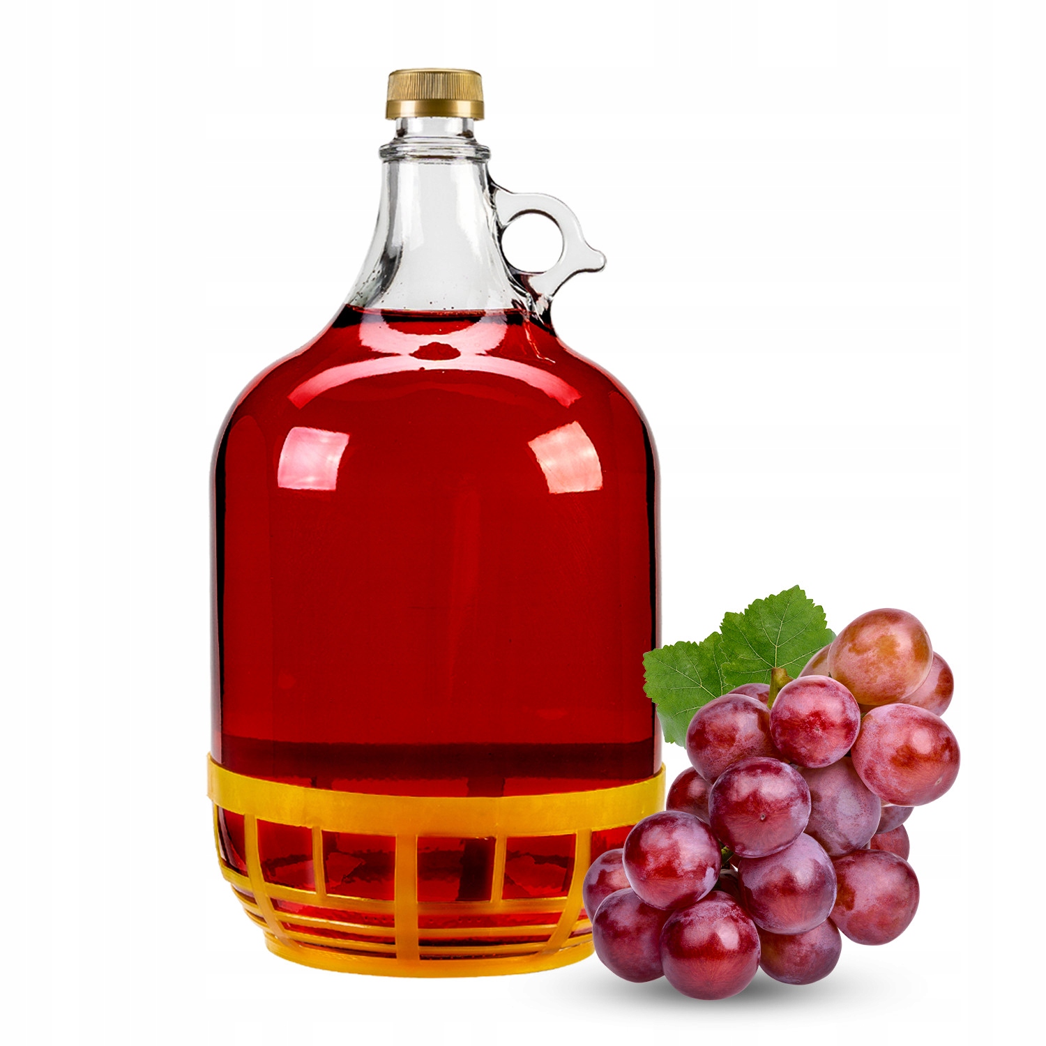 GĄSIOR 5l BALON DAMA BUTELKA NA WINO + ZAKRĘTKA