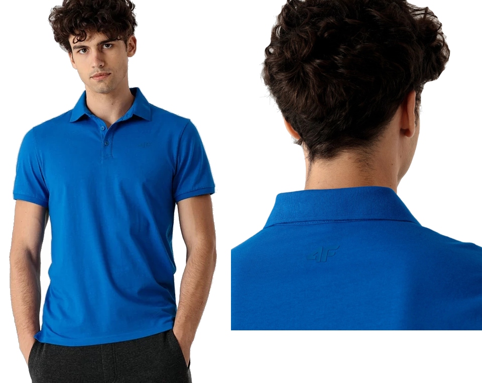 

Męska Bawełniana Koszulka Polo 4F TSM355 33S XL