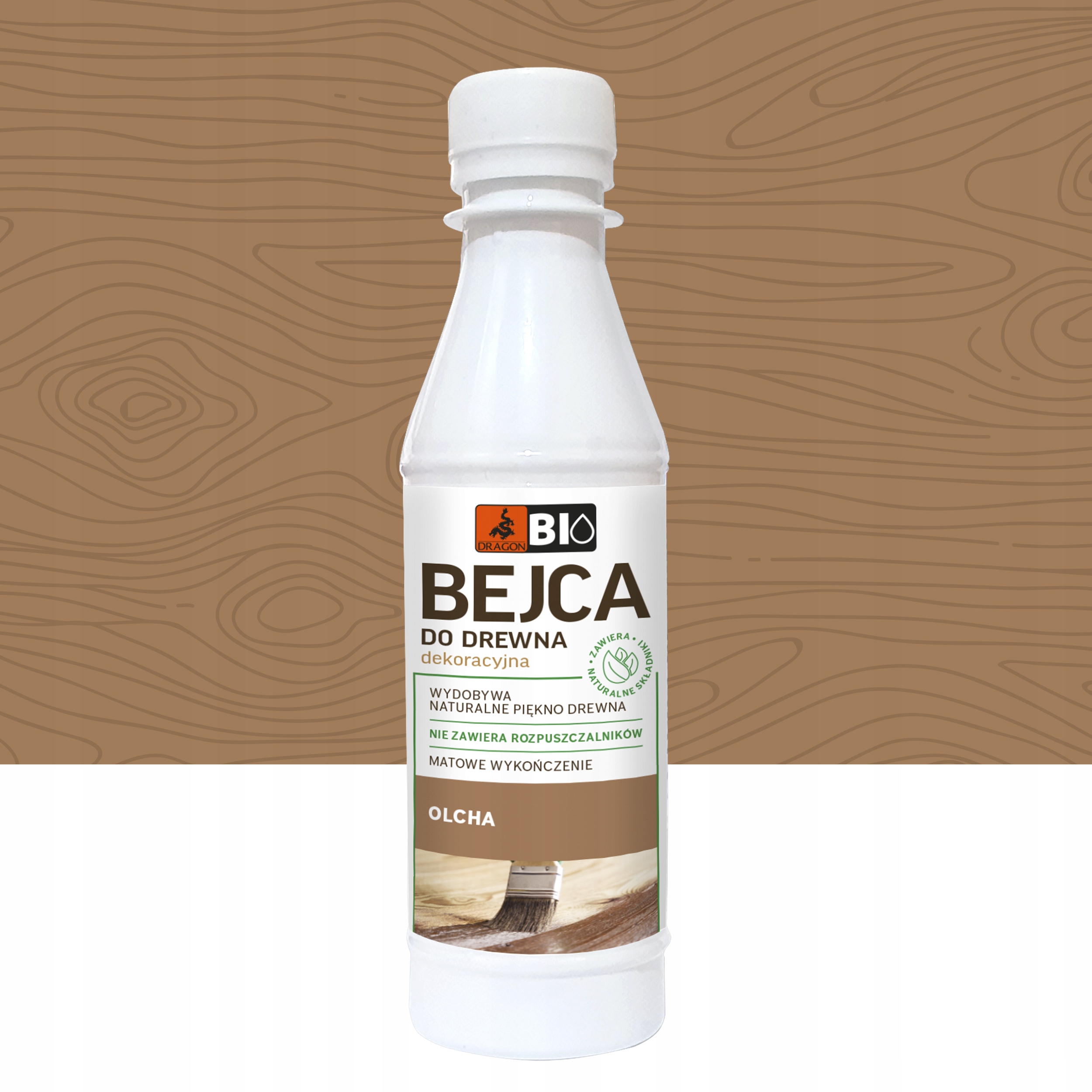 

Bejca dekoracyjna do drewna Olcha Dragon Bio