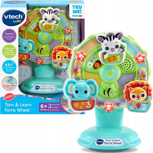 

Edukacyjna Karuzela Pełna Przygód Zwierzątka Vtech