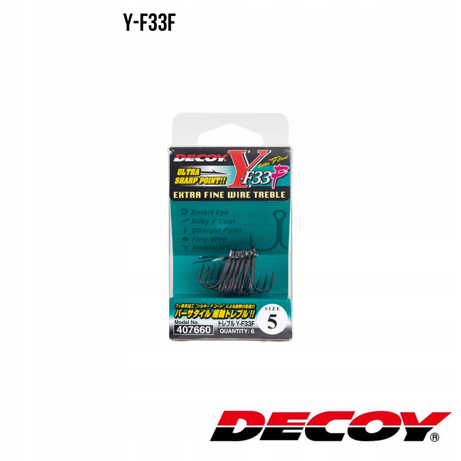 Kotwica Decoy Y-F33F #3 (6 szt)
