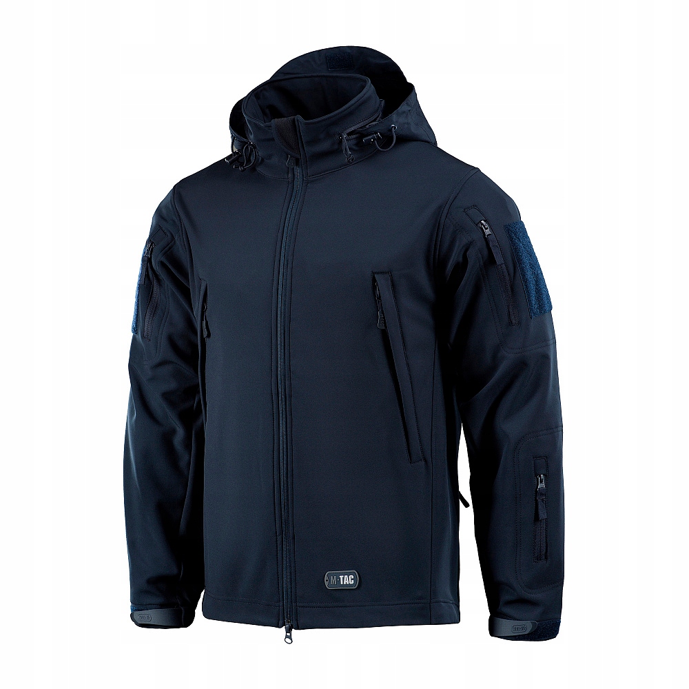 M-Tac Kurtka Męska Przejściowa Wiatroodporna Soft Shell Dark Navy Blue M