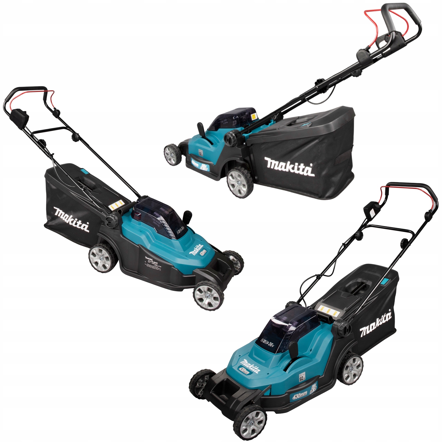 Makita DLM432Z kosiarka akumulatorowa 43 cm 2×18V 40 L