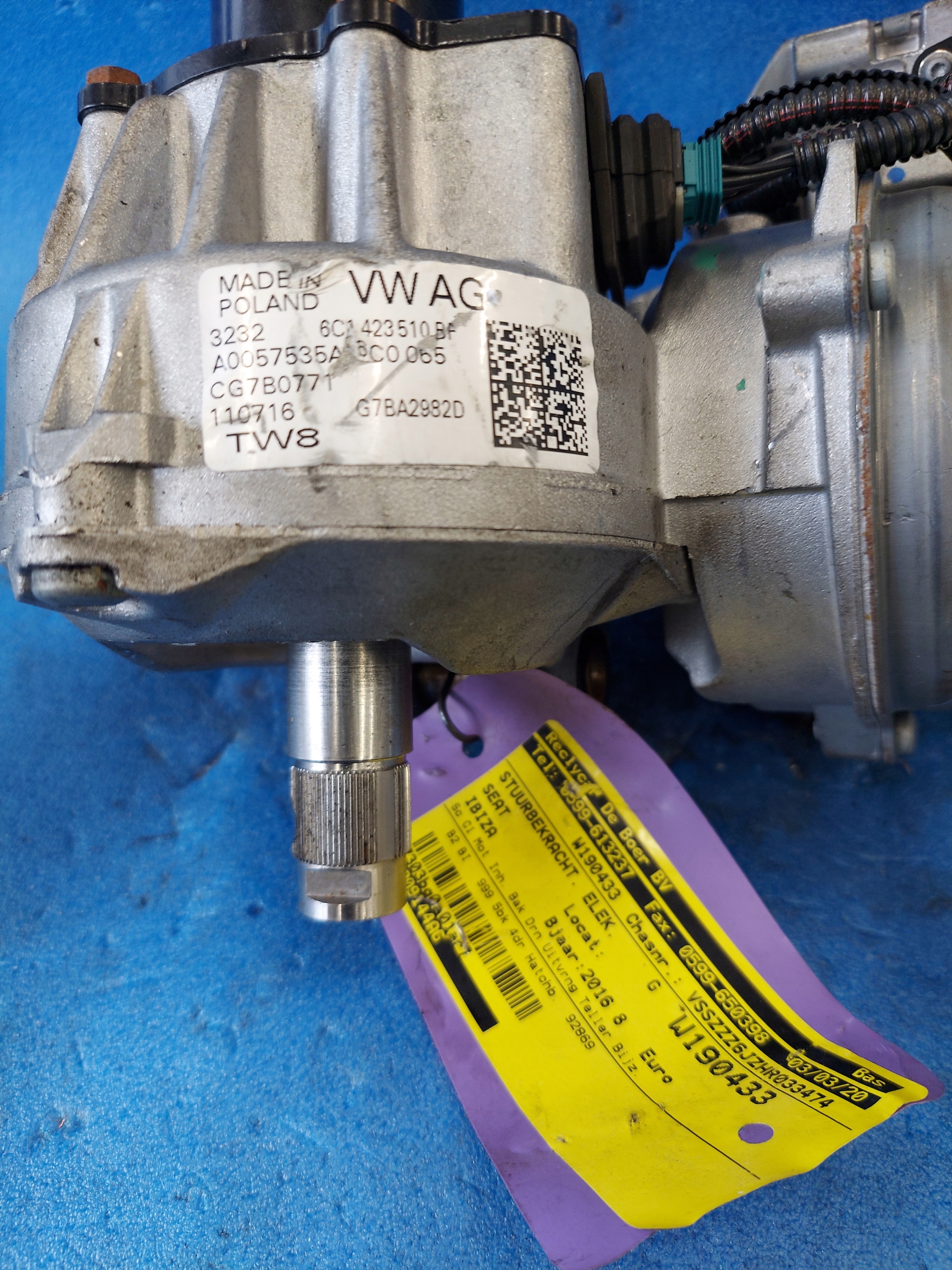 control electrics IBIZA 6C1423510BF