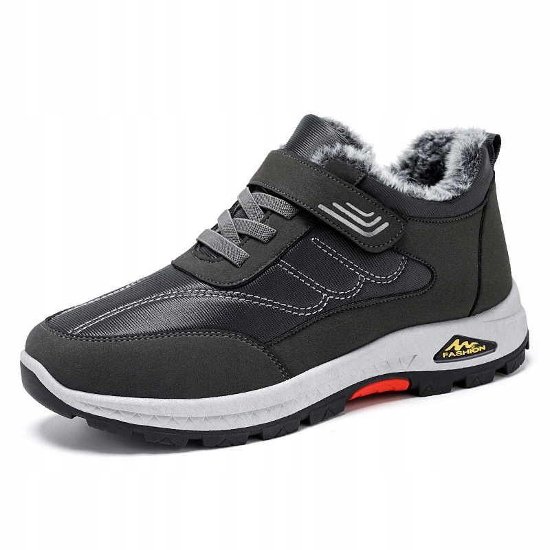 CIEPŁE ZIMOWE ŚNIEGOWCE MĘSKIE ANTYPOSLIZGOWE OCIEPLANE BUTY TREKKINGOWE Stan opakowania oryginalne