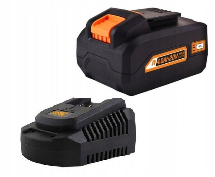 Niteo akumulator 20V 4.0 Ah ładowarka 20V/2,4A CLV-2102400