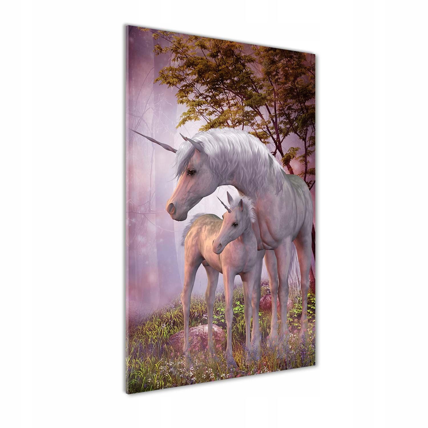 

Foto obraz szkło hartowane Jednorożce 60x120 cm