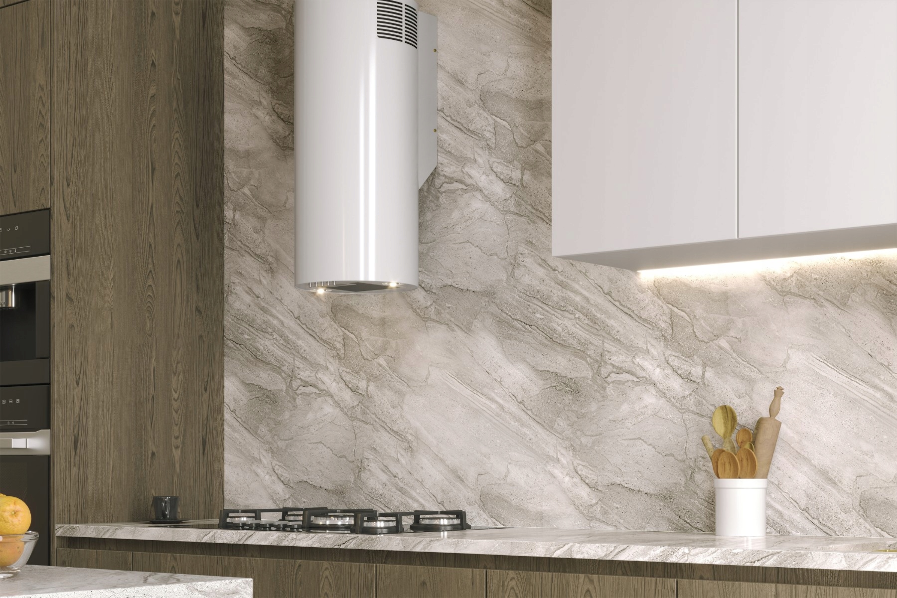 OKAP KUCHENNY TUBA BIAŁY ELBA WPB731 MAAN Kod producenta OELBW731D4P.S3.BI_EO