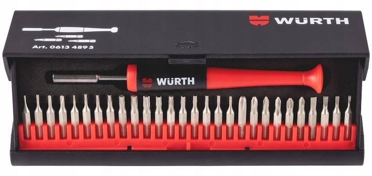 

Wurth Wkrętaki Bity Precyzyjne Zestaw 29 Elementów