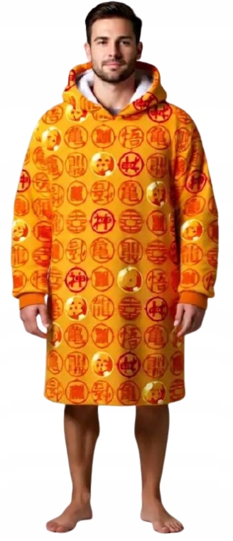 Tlustá Teplá Deka S Rukávy Snuddie Mikinová Deka Dragon Ball Anime Manga