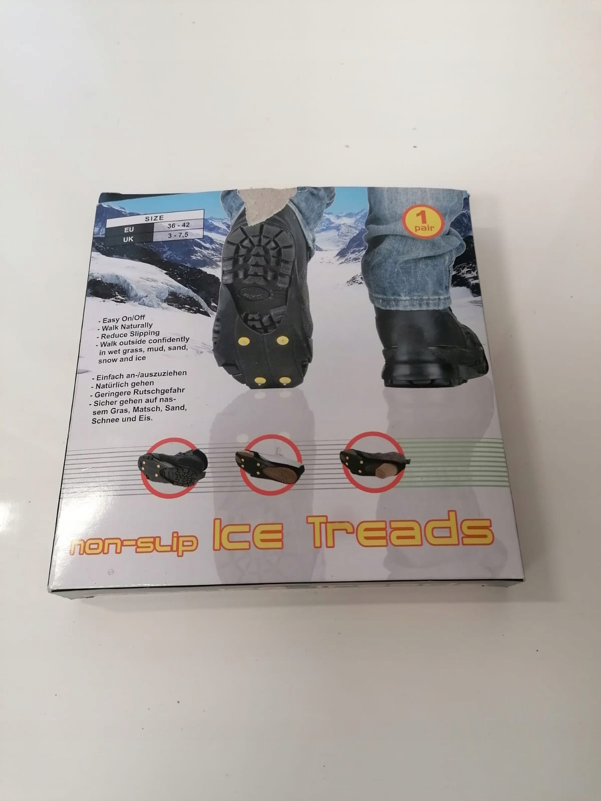 NAKŁADKI ANTYPOŚLIZGOWERACZKI (1441/23) Model RAKI ANTYPOŚLIZGOWE KOLCE NAKŁADKI