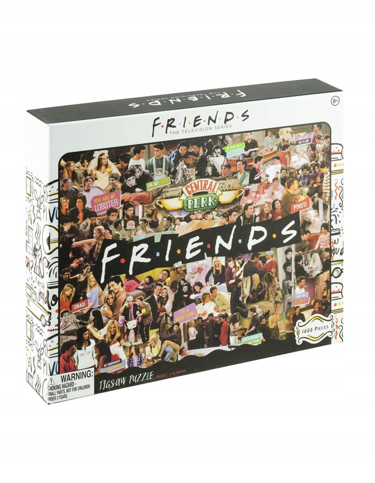 

Puzzle Układanka Przyjaciele Friends Kolaż 1000
