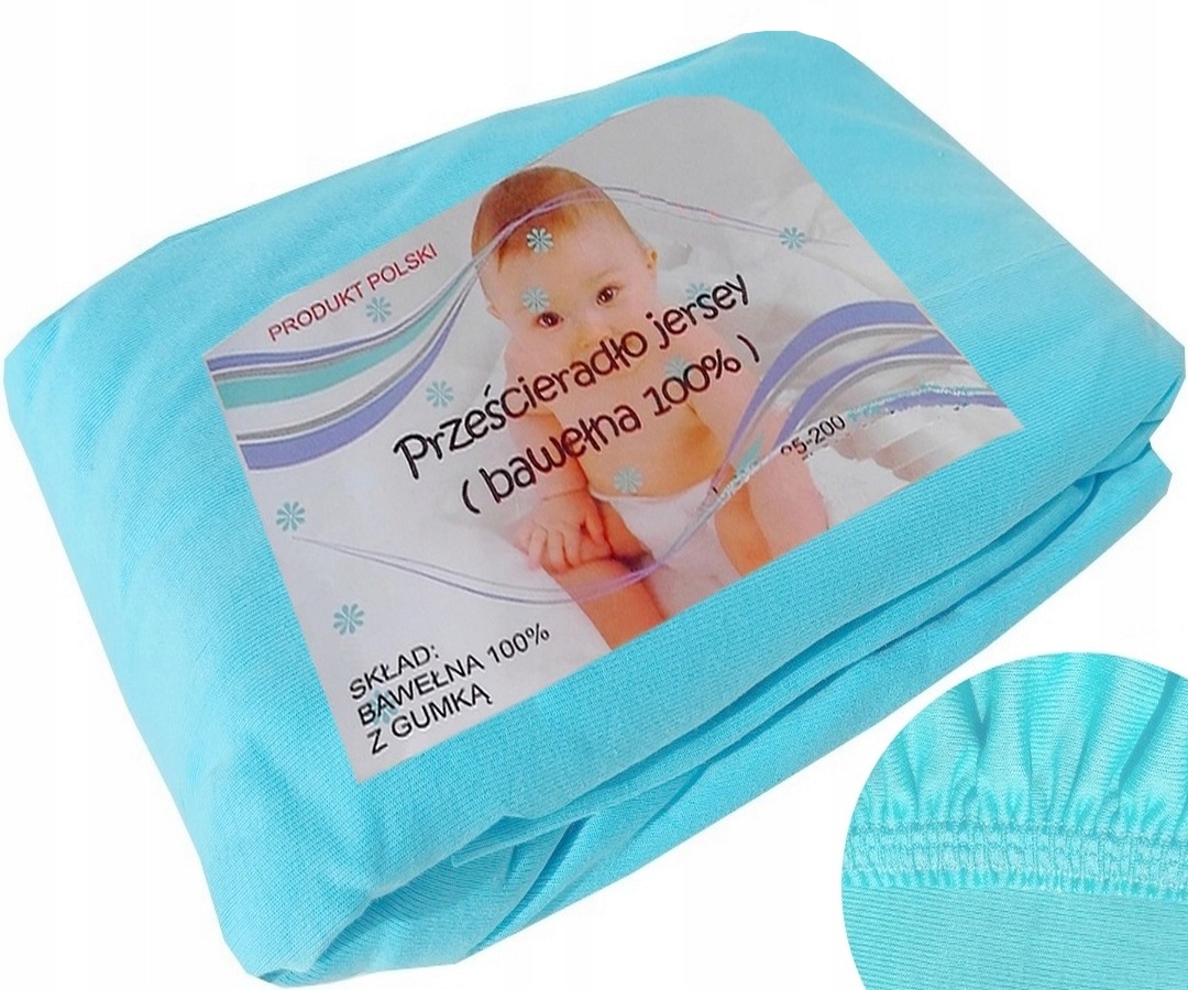 

Prześcieradło jersey 70x140 140x70 EKO-paczka