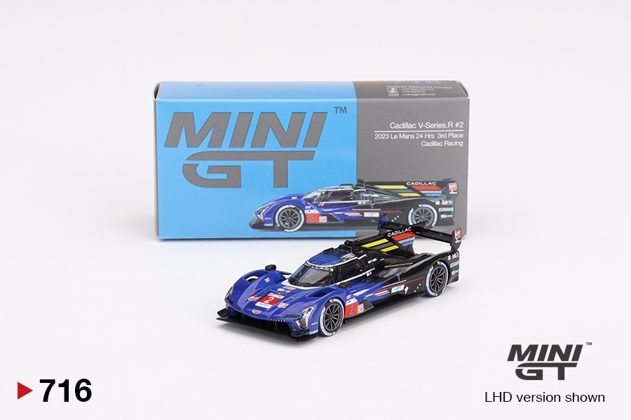 Mini Gt Cadillac V-Series.R #2 Cadillac Racing 3. Le Mans 2023 1:64