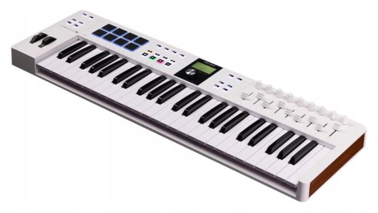 ARTURIA KeyLAB Essential 49 3 White BIAŁA KLAWIATURA STERUJĄCA MIDI USB Kod producenta KeyLab Essential 49 mk3 WH