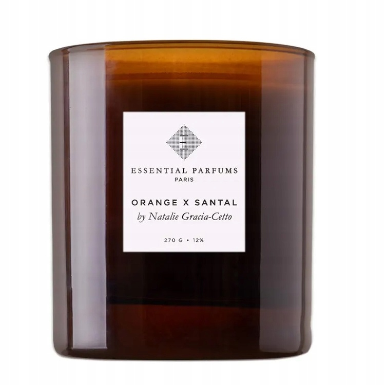 Essential Parfums Oranžová X Santal Vonná Svíčka 270 G