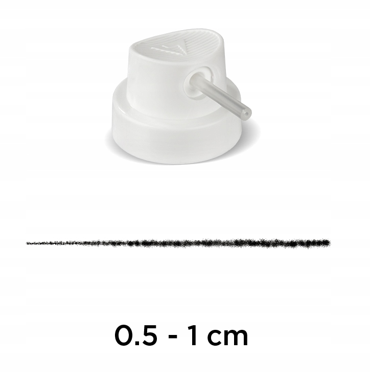 Dysza Biało Z Rurką 0,5-1 cm Spray Końcówka