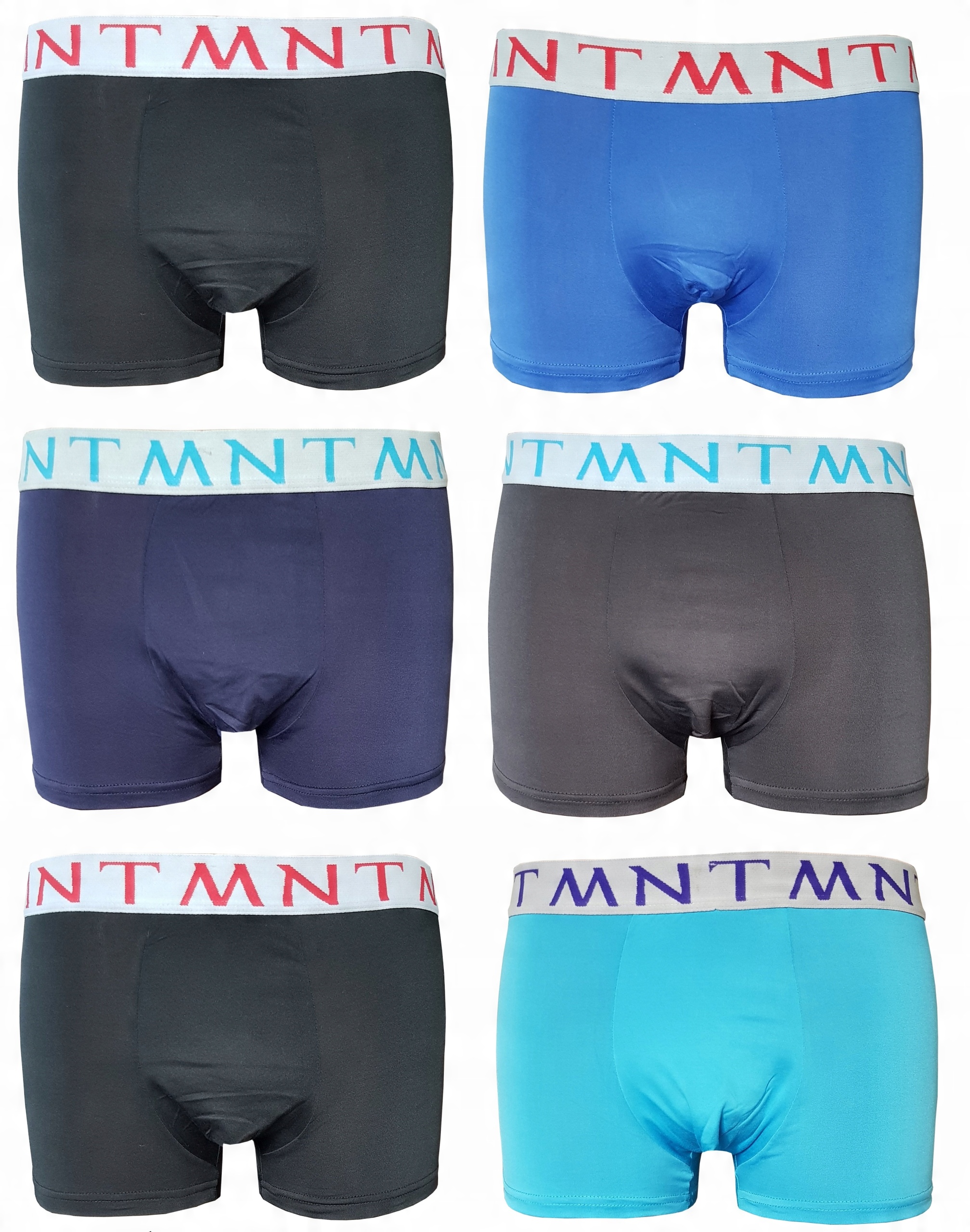 

6 x Bambusowe Bokserki Męskie Bambus XXXXL 4XL