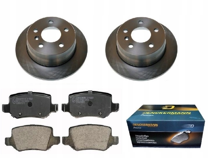 Kotouče Mercedes A B Třída W169 W245 Zadní Sada