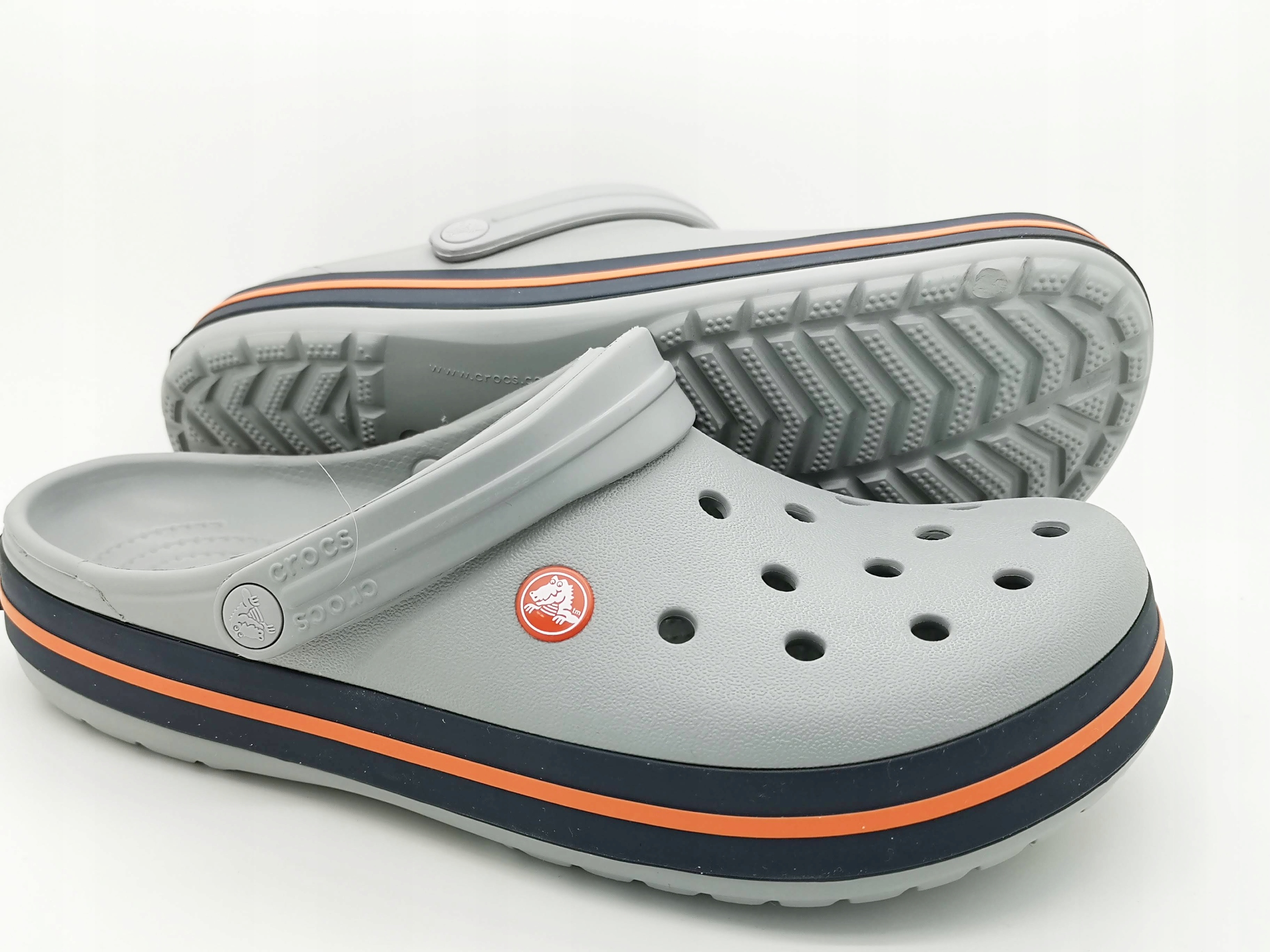 

Crocs Crocband Light Grey (szare) 43/44 M10/W12