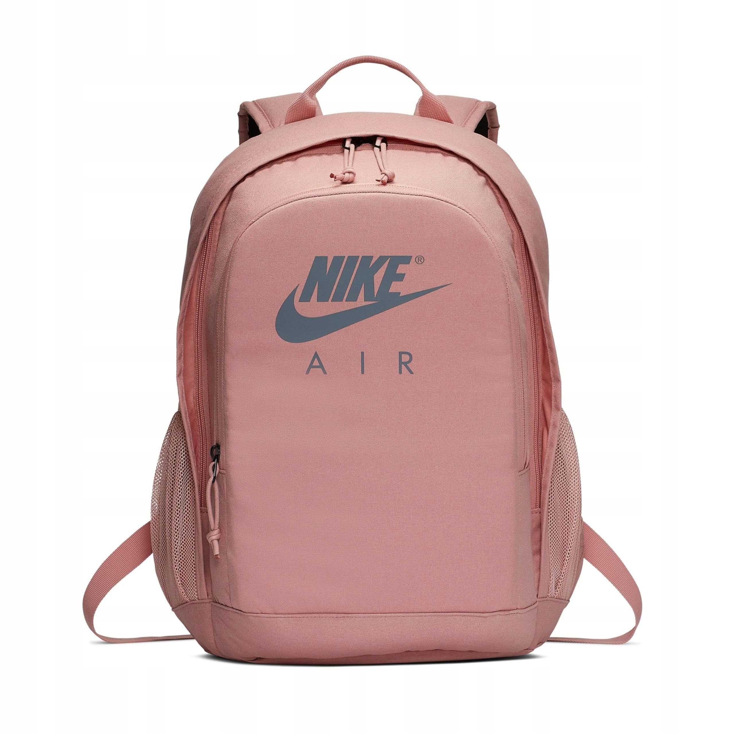 Školní batoh Nike CK0954-685 lososový A4 sportovní pro dívku