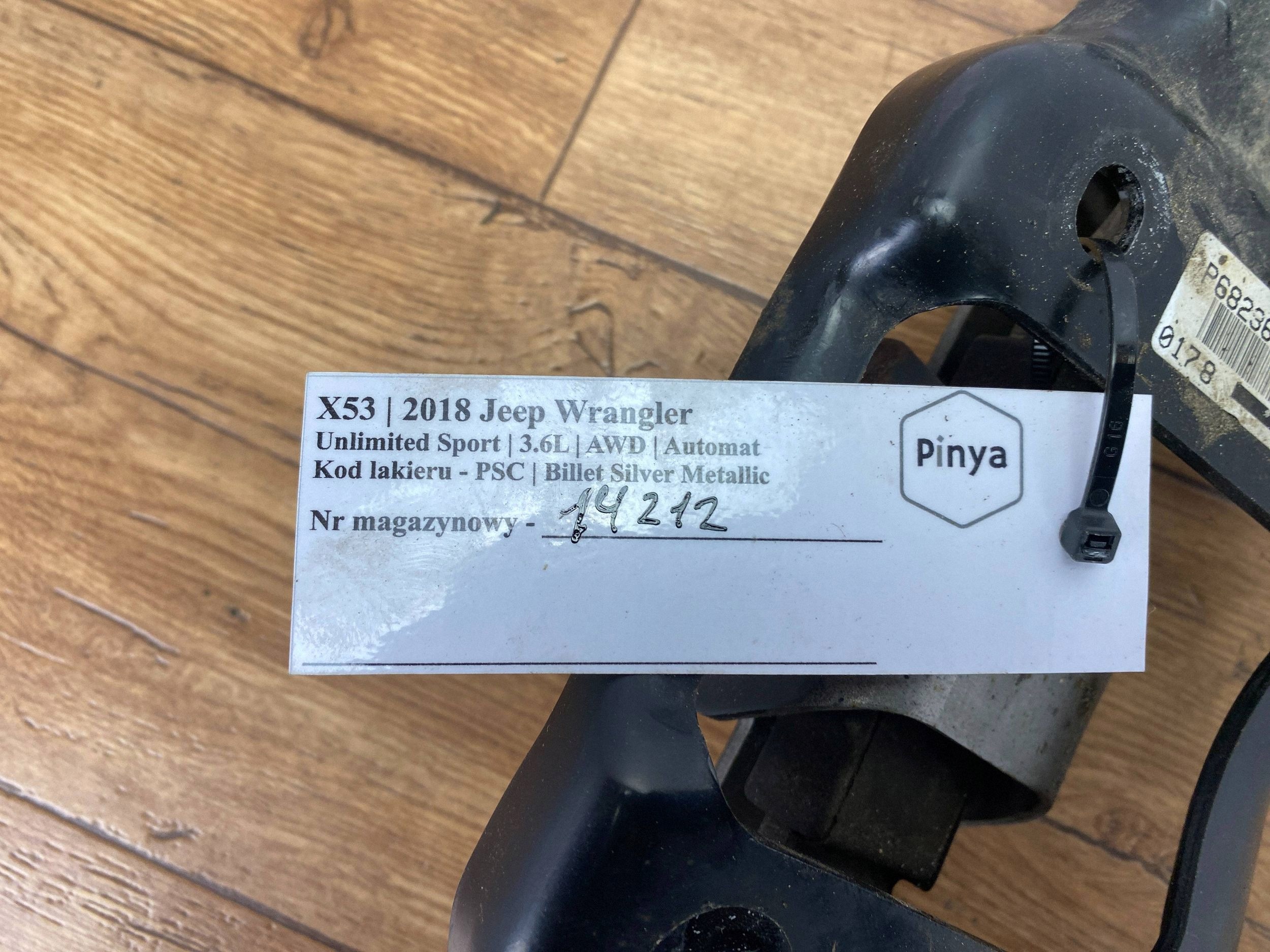 boîte vitesse montage support patte Jeep Wrangler JL 2018+