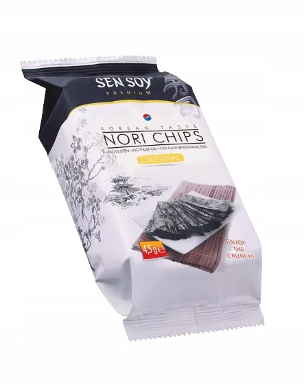 

Chipsy nori prażone glony przekąska 4,5g Original