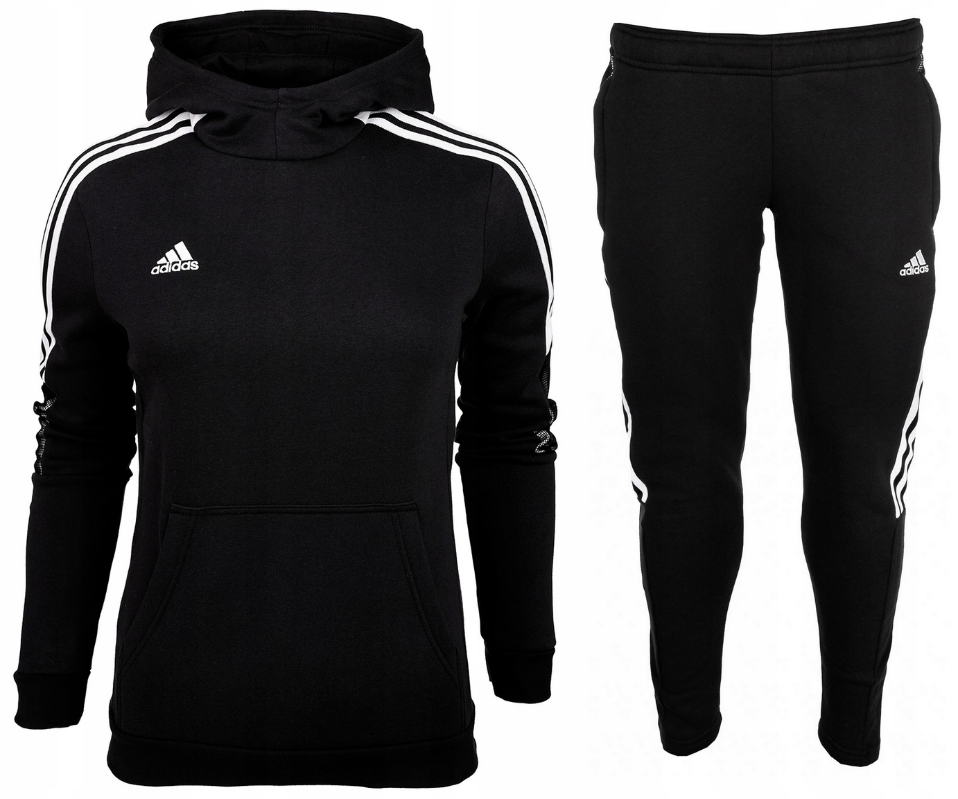 

adidas komplet dres damski bluza spodnie roz.L
