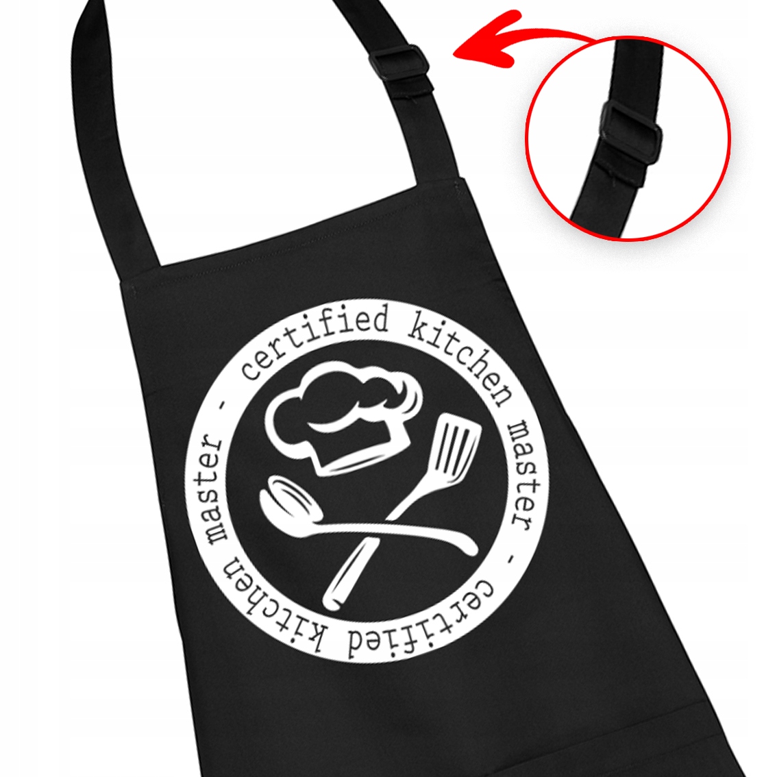 

Fartuszek kuchenny Unisex regulowany Kitchen mas..