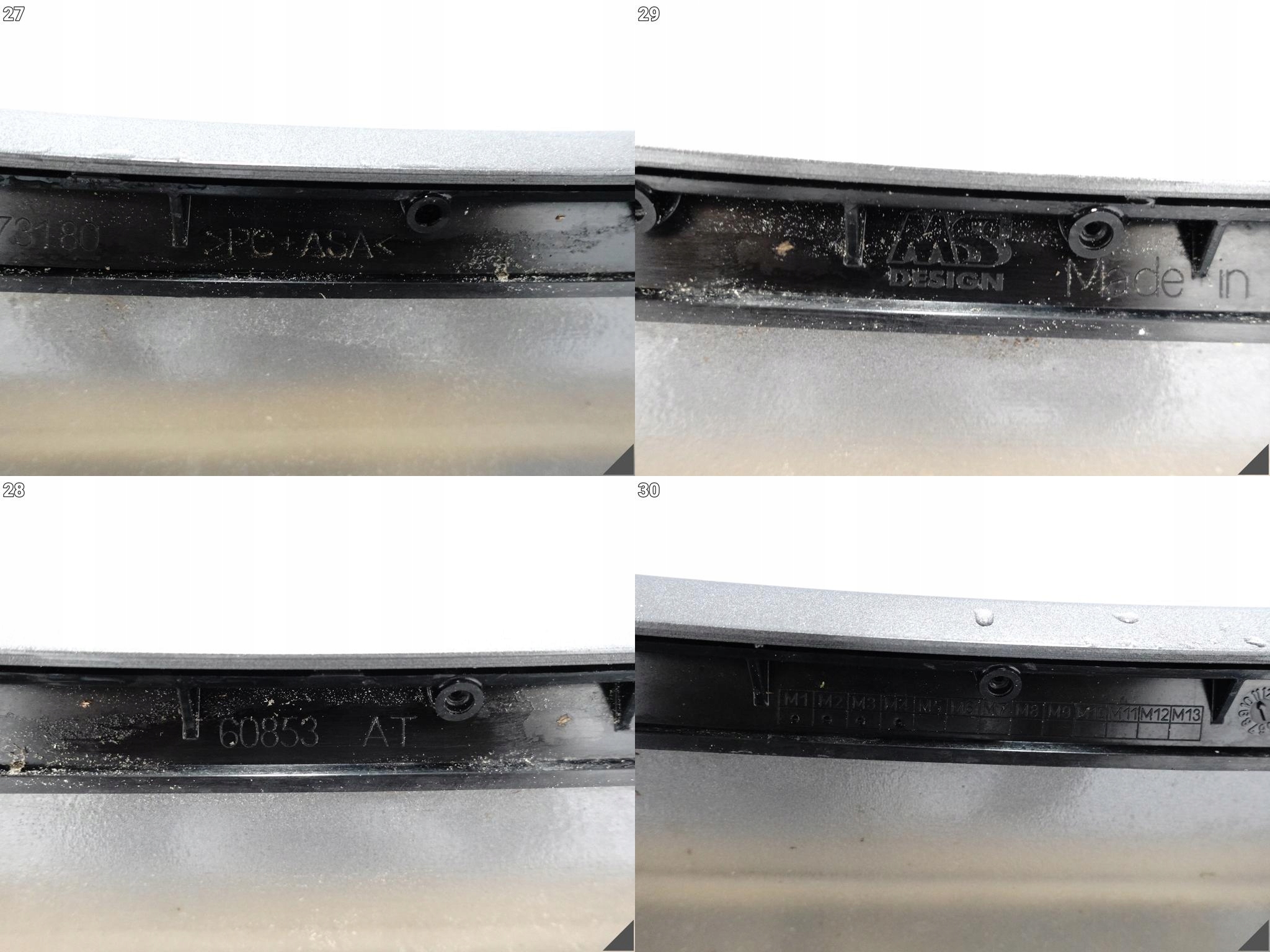 PORSCHE 981 BOXSTER CAYMAN SPYDER GT4 2016 bumper BUMPER front (washers)