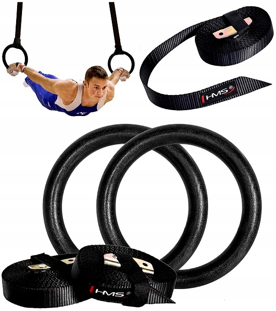 Kółka Gimnastyczne Fitness Obręcze Do Ćwiczeń Hms 200KG