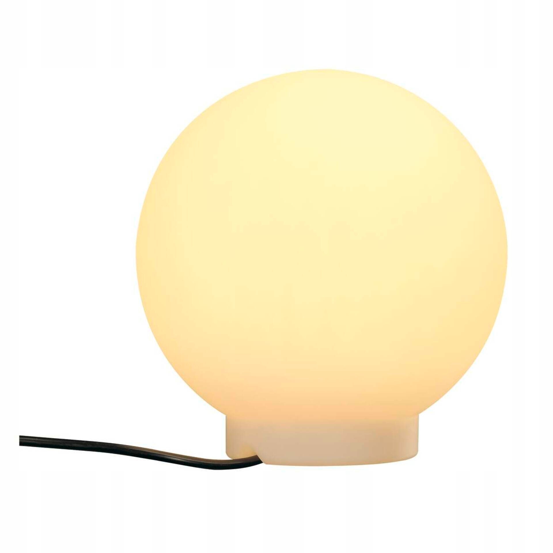 Slv Vonkajšie svietidlo Rotoball Floor 25, biele, E27, IP44