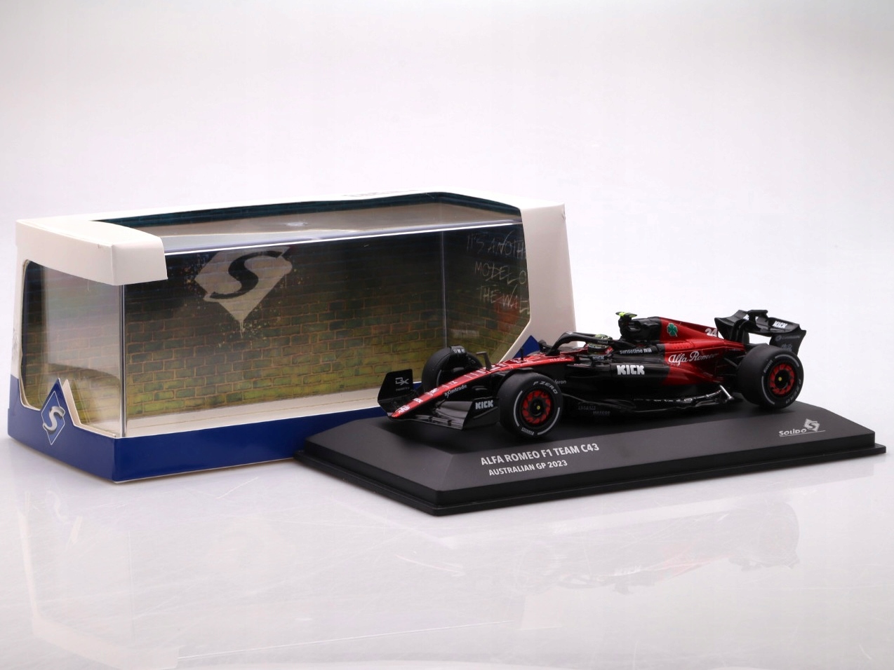 Model samochodu Alfa Romeo C43 No 24 Guanyu GP - 2023 Solido 1:43 Marka Solido