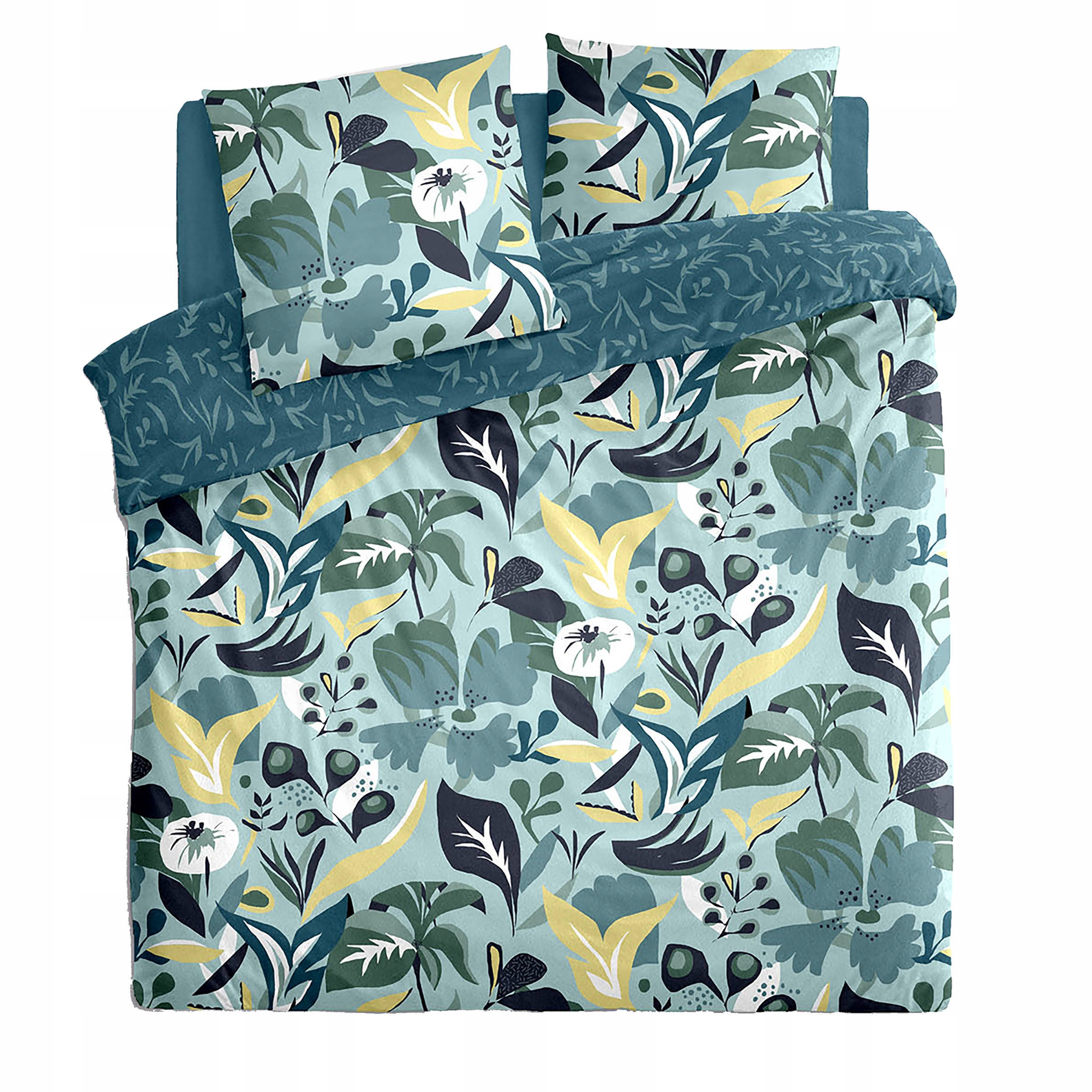 

Komplet Pościeli dla 2 osób 240x220 wzór roślinny