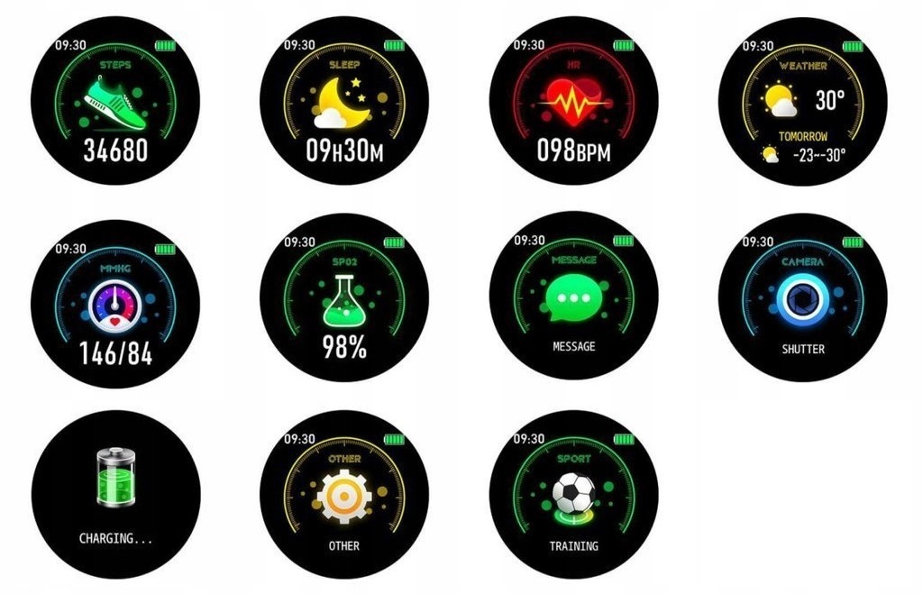 ZEGAREK DAMSKI SMARTWATCH G. ROSSI PULS PL +GRAWER Rodzaj paska Pasek