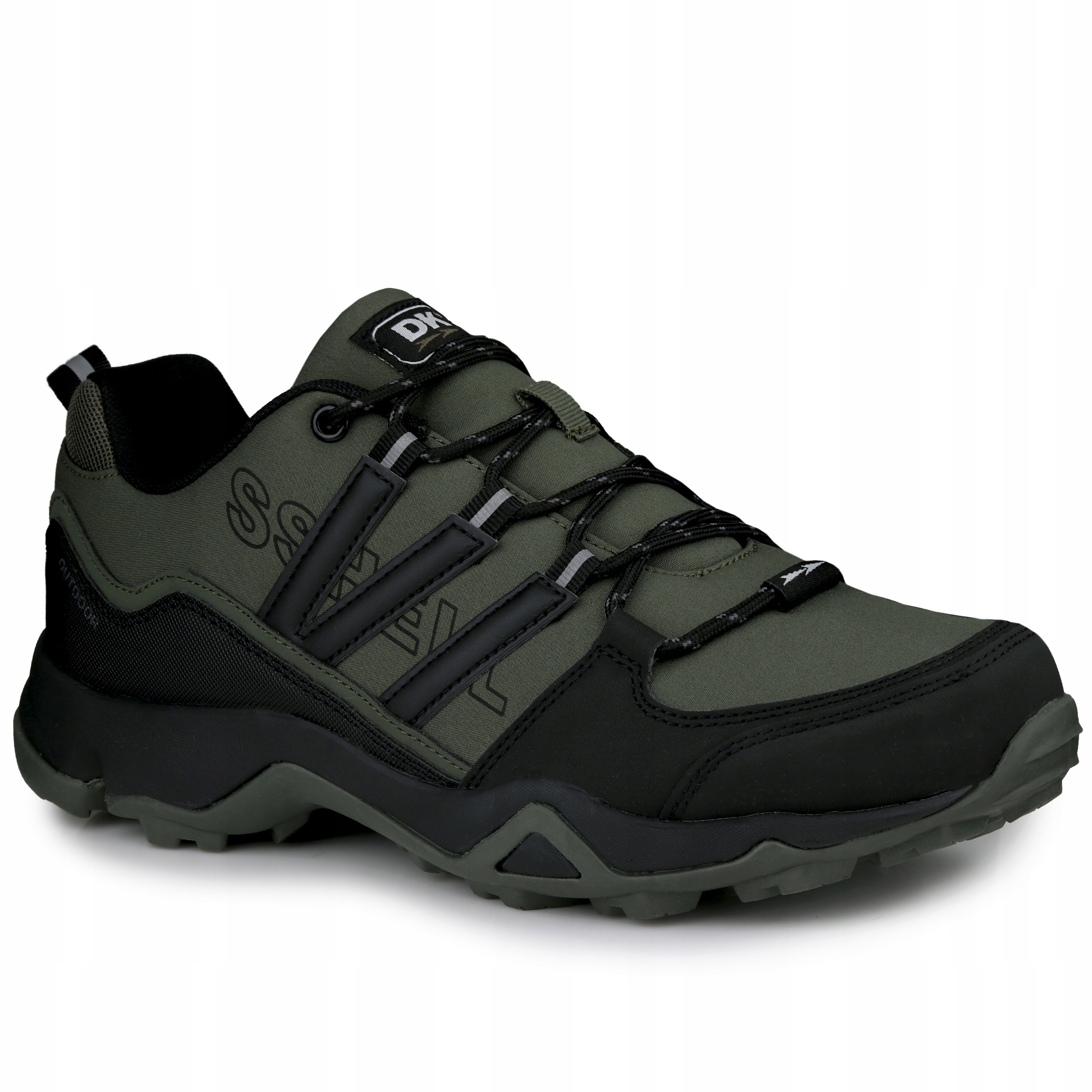 Buty męskie trekkingowe Dk Spirit VB17331 Khaki Softshell