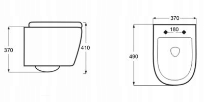 Misa WC Lavita miska wisząca SOGO SLIM ceramika Marka Lavita