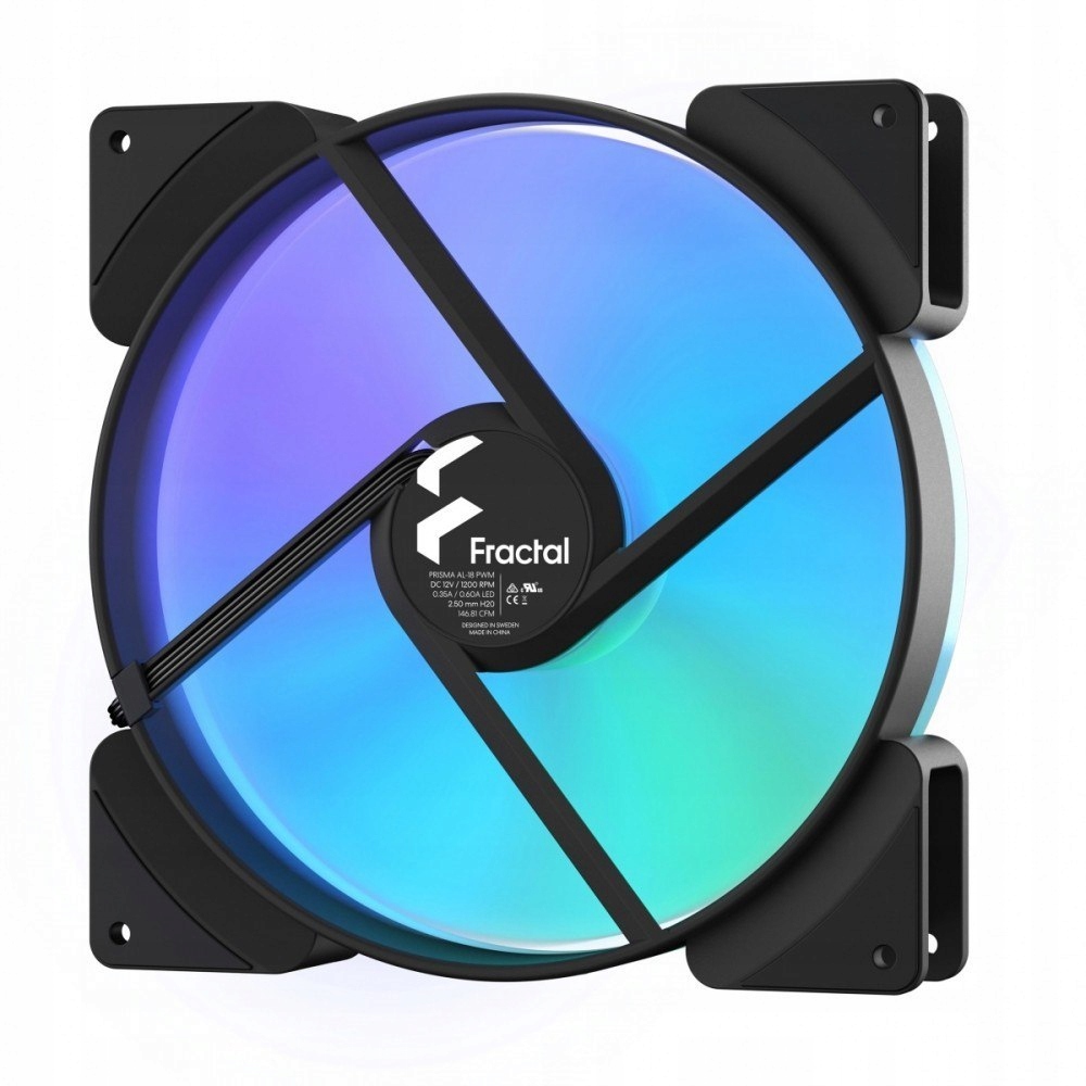 Wentylator Fractal design 180 x 180 mm FD-FAN-PRI-AL18-PWM