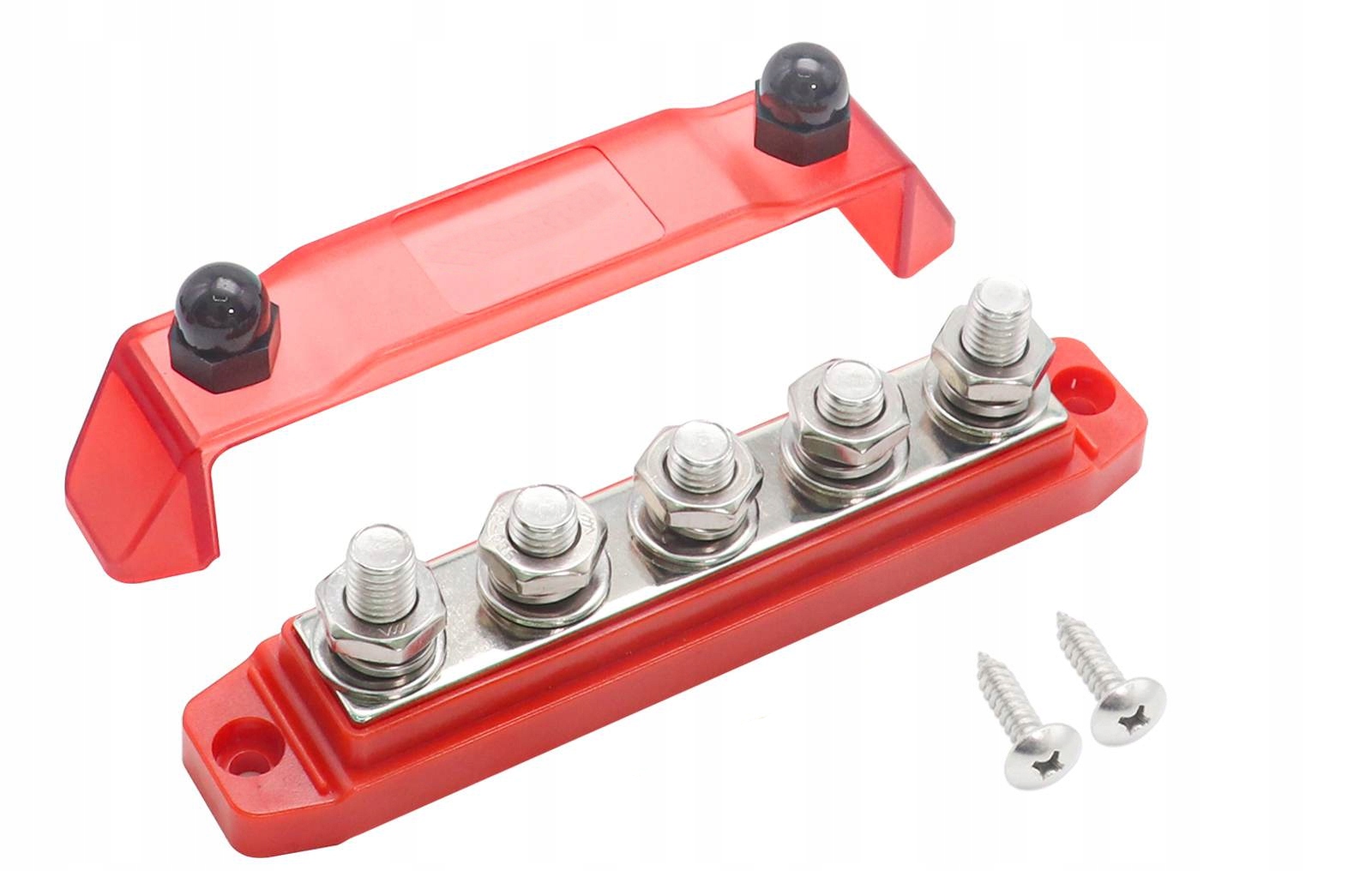 Listwa Blok Masy Busbar 200A Sruby 5 x M10 Plus