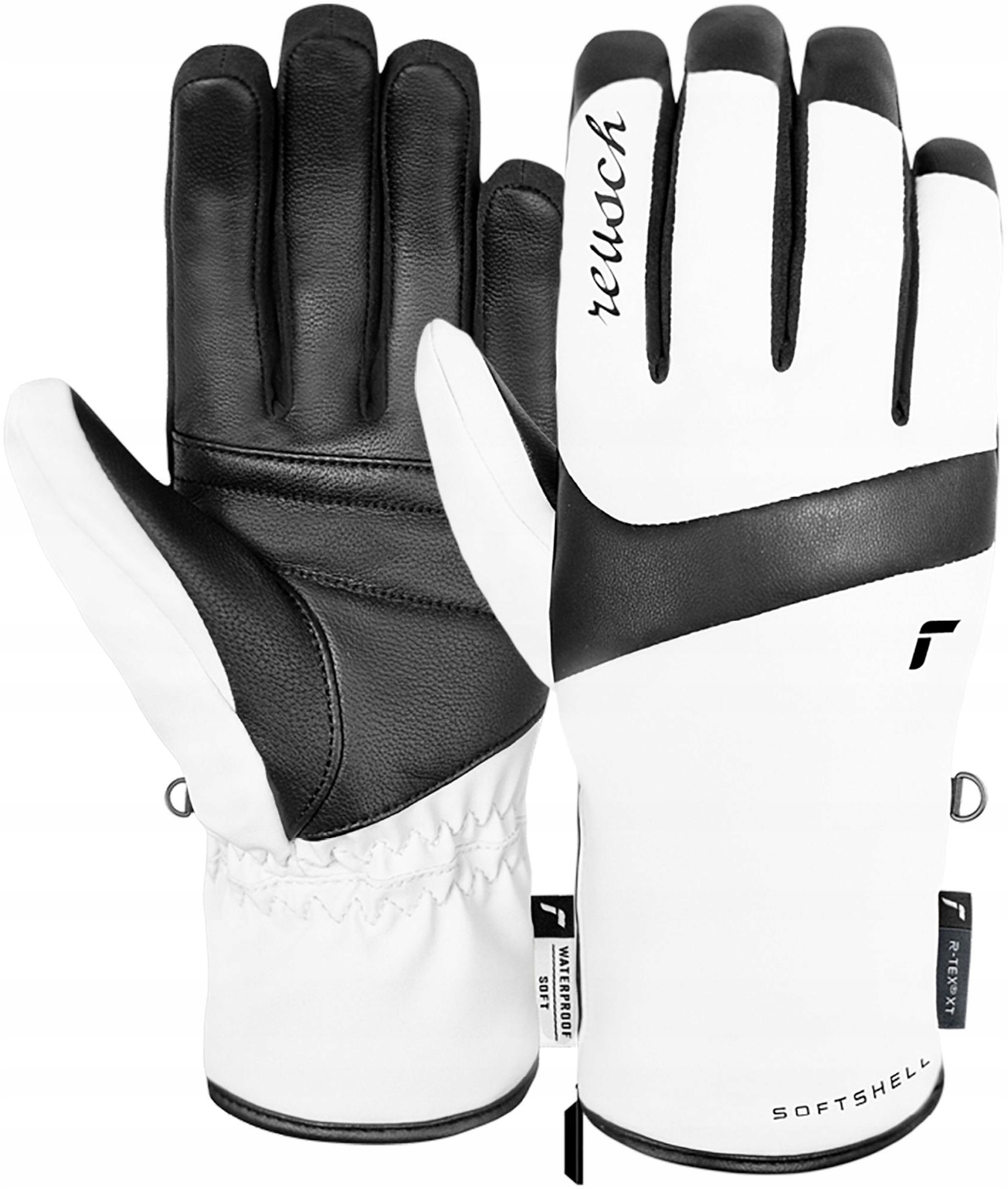 Damskie Rękawice Narciarskie Reusch Madison R-tex Xt Roz: 7,5 M wht/black