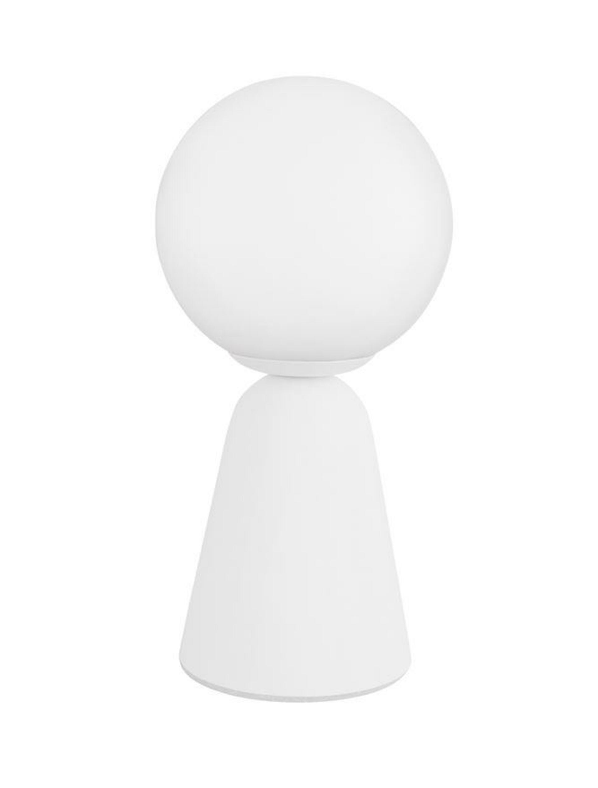 Nova Luce stolní lampa Zero bílá sádra a opálové sklo G9 1x5W 230V IP20 bez