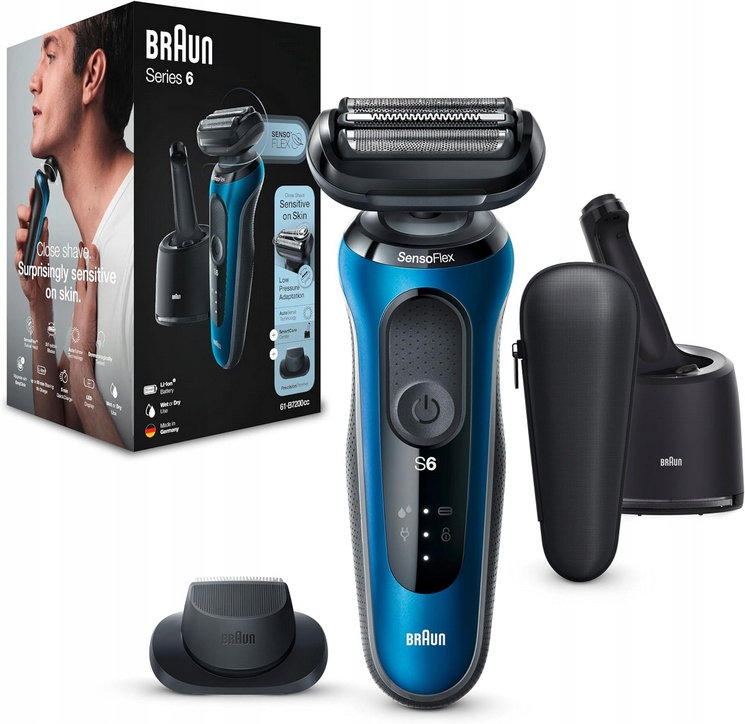 Braun Series 6 Elektryczna maszynka do golenia 61-B7200cc