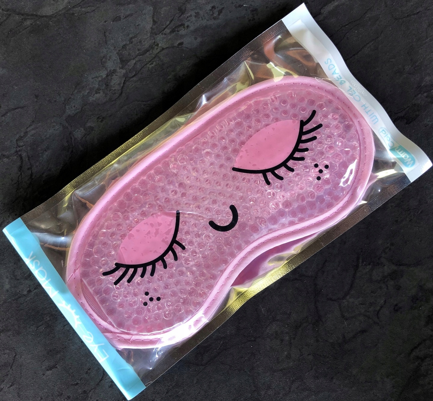 OPASKA NA OCZY MASKA DO SPANIA SNU RELAKSU oko Żel OLDMAN CHŁODZĄCA Płeć uniseks