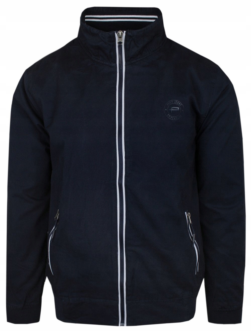 Lehká přechodová bunda s větrovkou Pako Jeans modrá XL