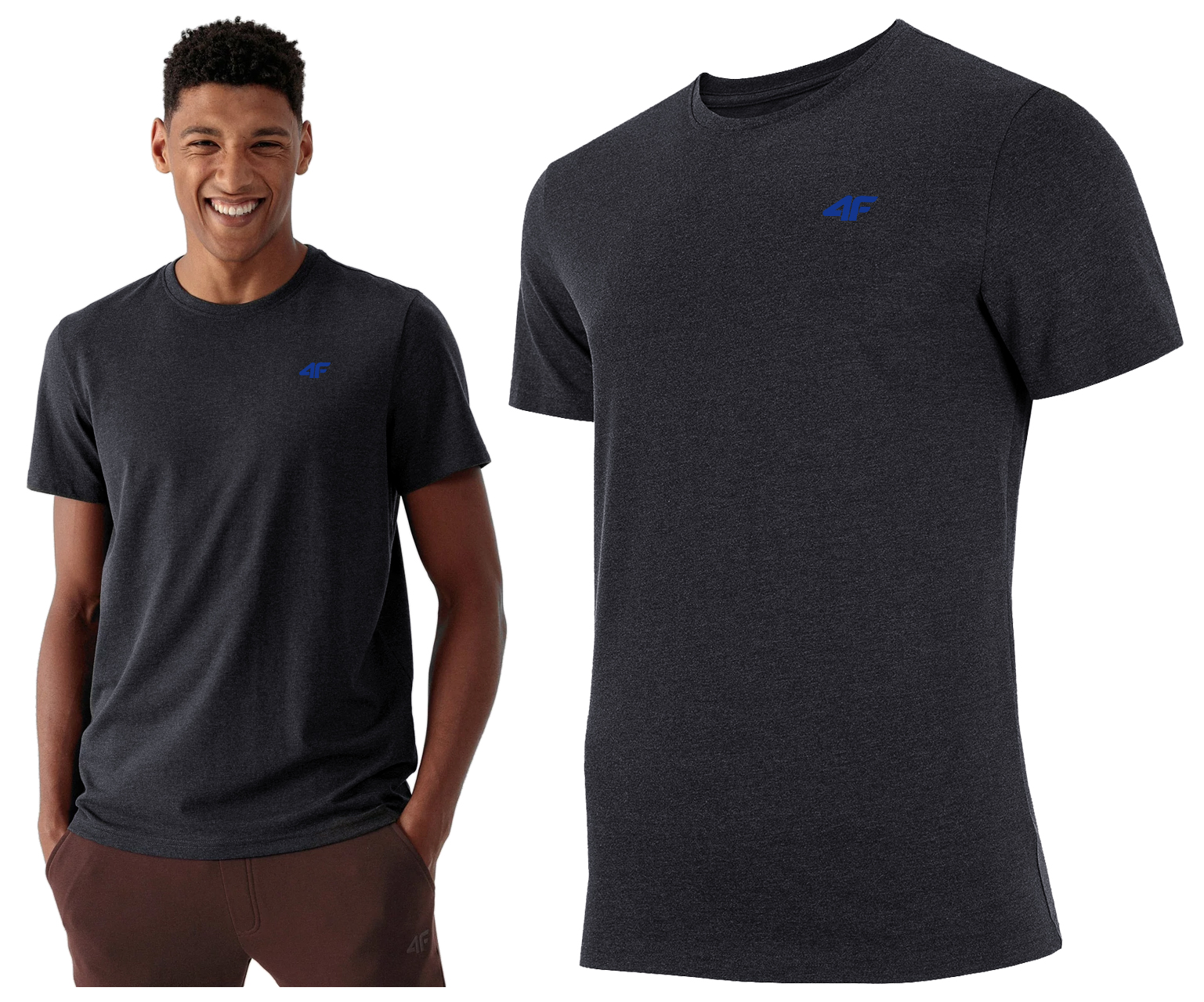 

4F T-shirt Koszulka Męska Limitowana Koszulki XXL