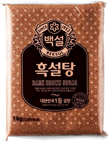 

Cukier brązowy ciemny 1kg Cj Beksul Korea