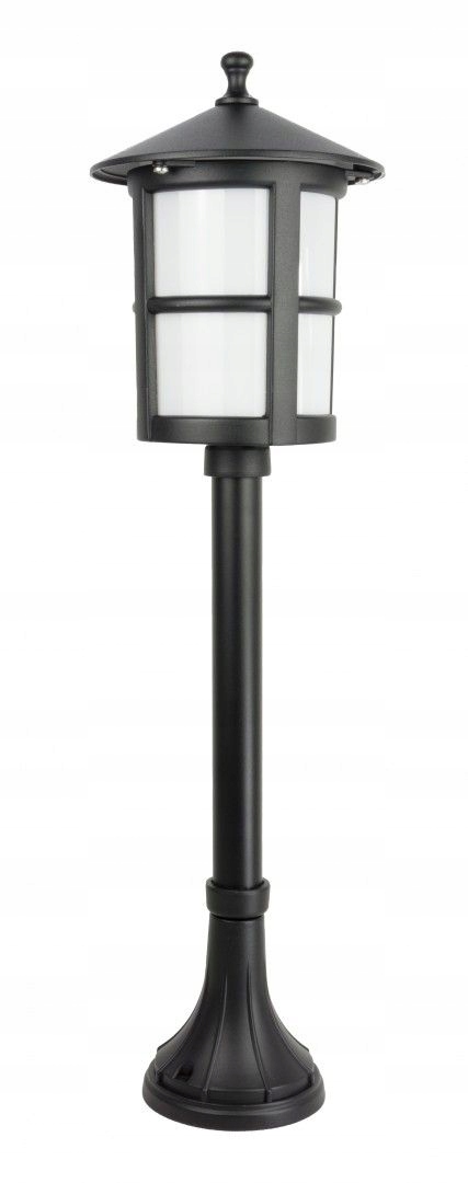 Klasický zahradní osvětlovací sloupek 71 cm černý IP23 Su-ma