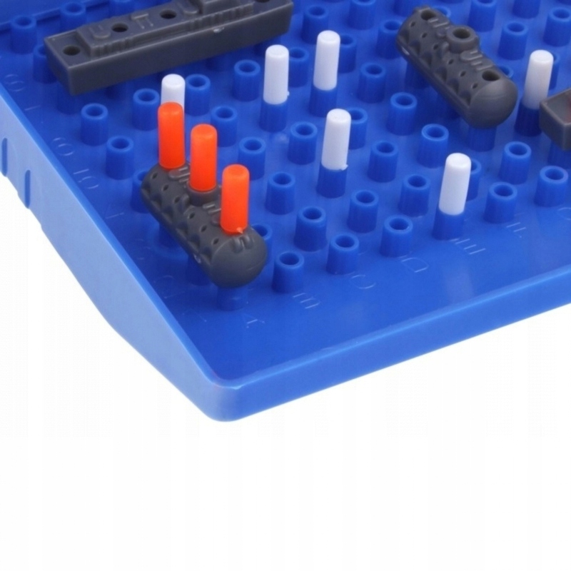 WOOPIE Gra Planszowa Statki Wielka Bitwa Morska 6+ Materiał plastik