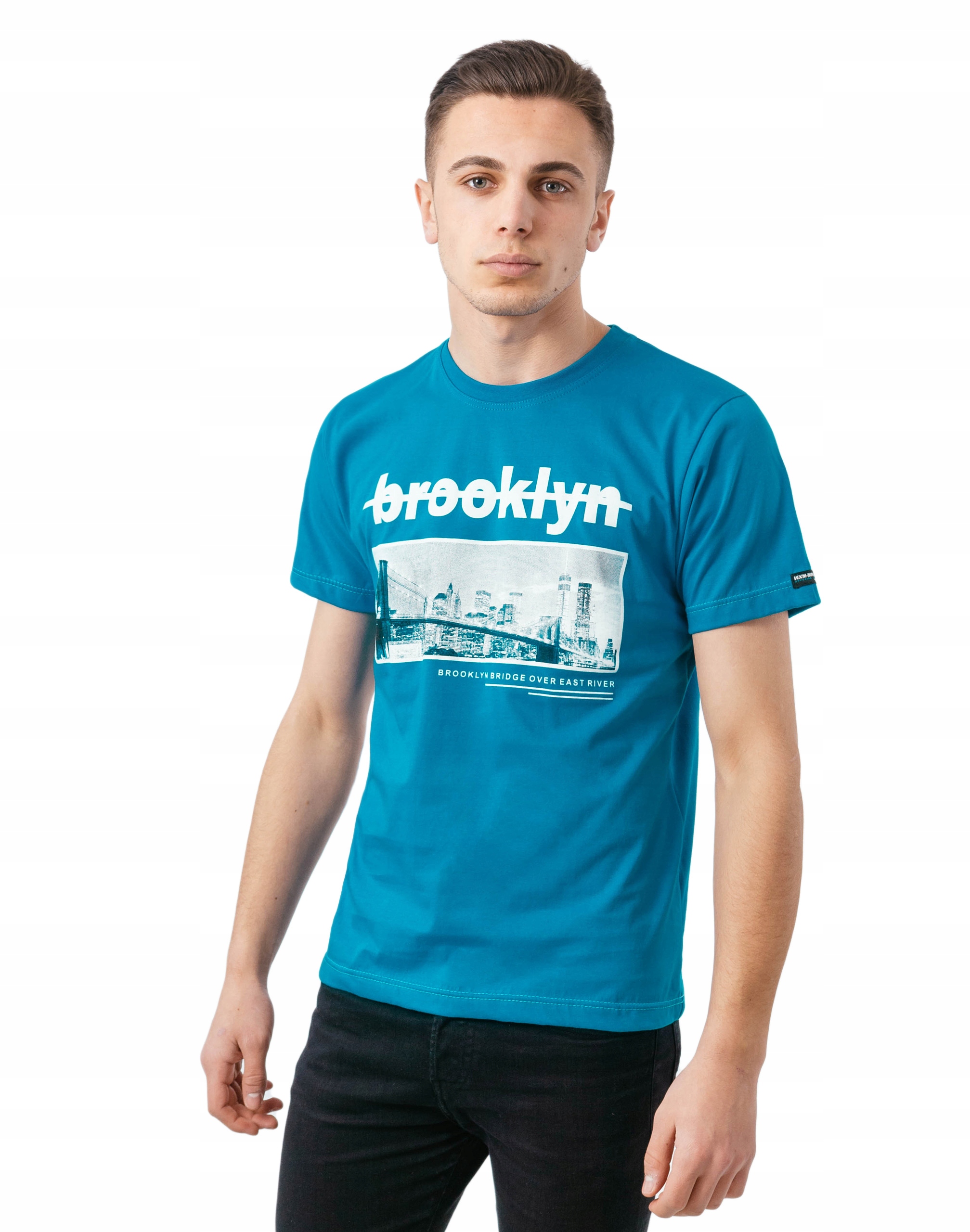 

Podkoszulek Męski Koszulka T-shirt Brooklyn 10 4XL