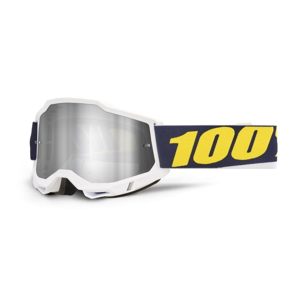 100 % Okuliare Accuri 2 Wolg Mirror Silver Lens Farba Červená/biela